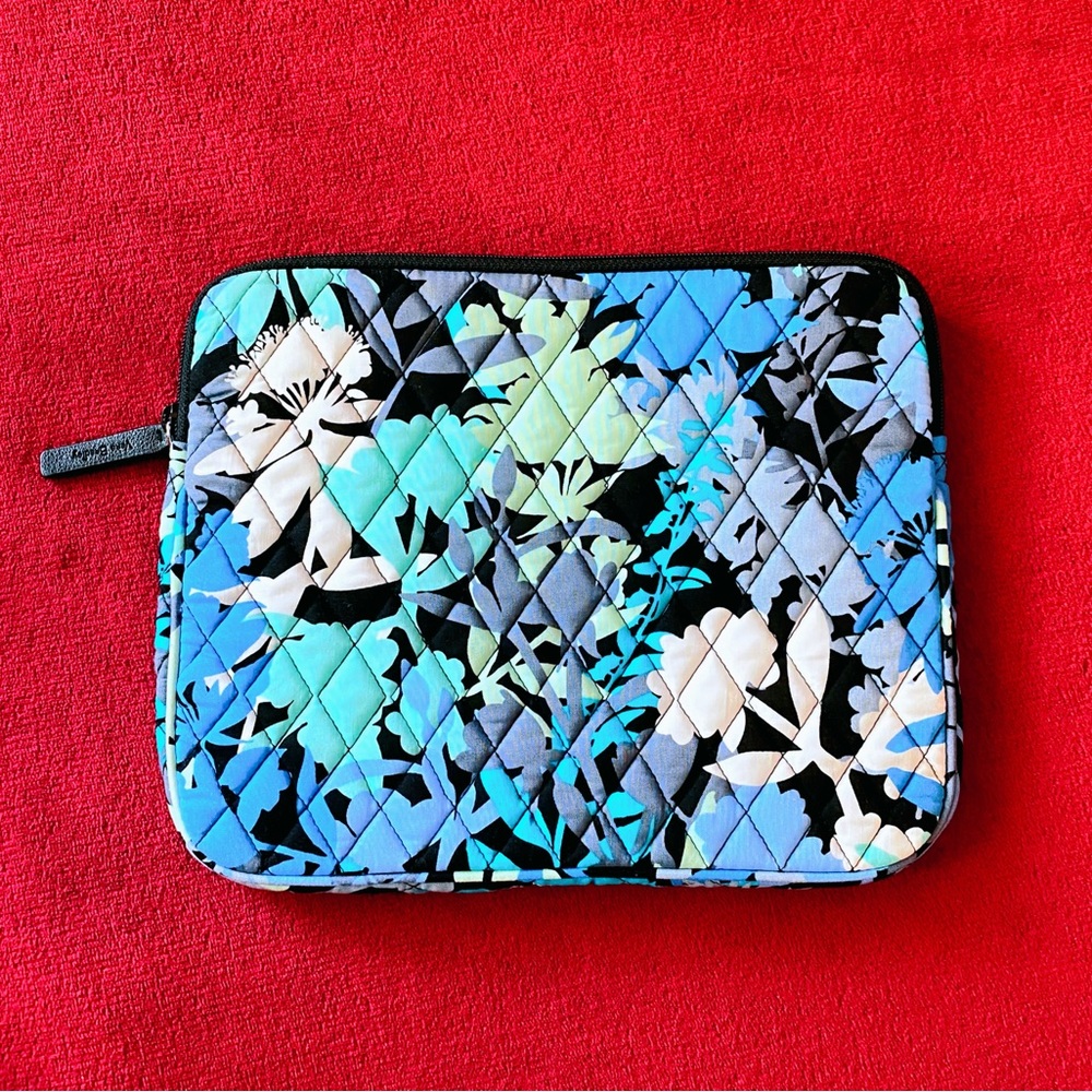 Vera Bradley Camofloral Blue Laptop Sleeve